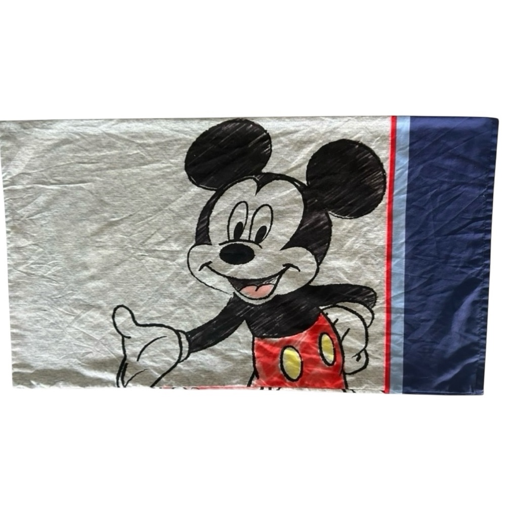 VINTAGE Mickey Mouse Pillowcase